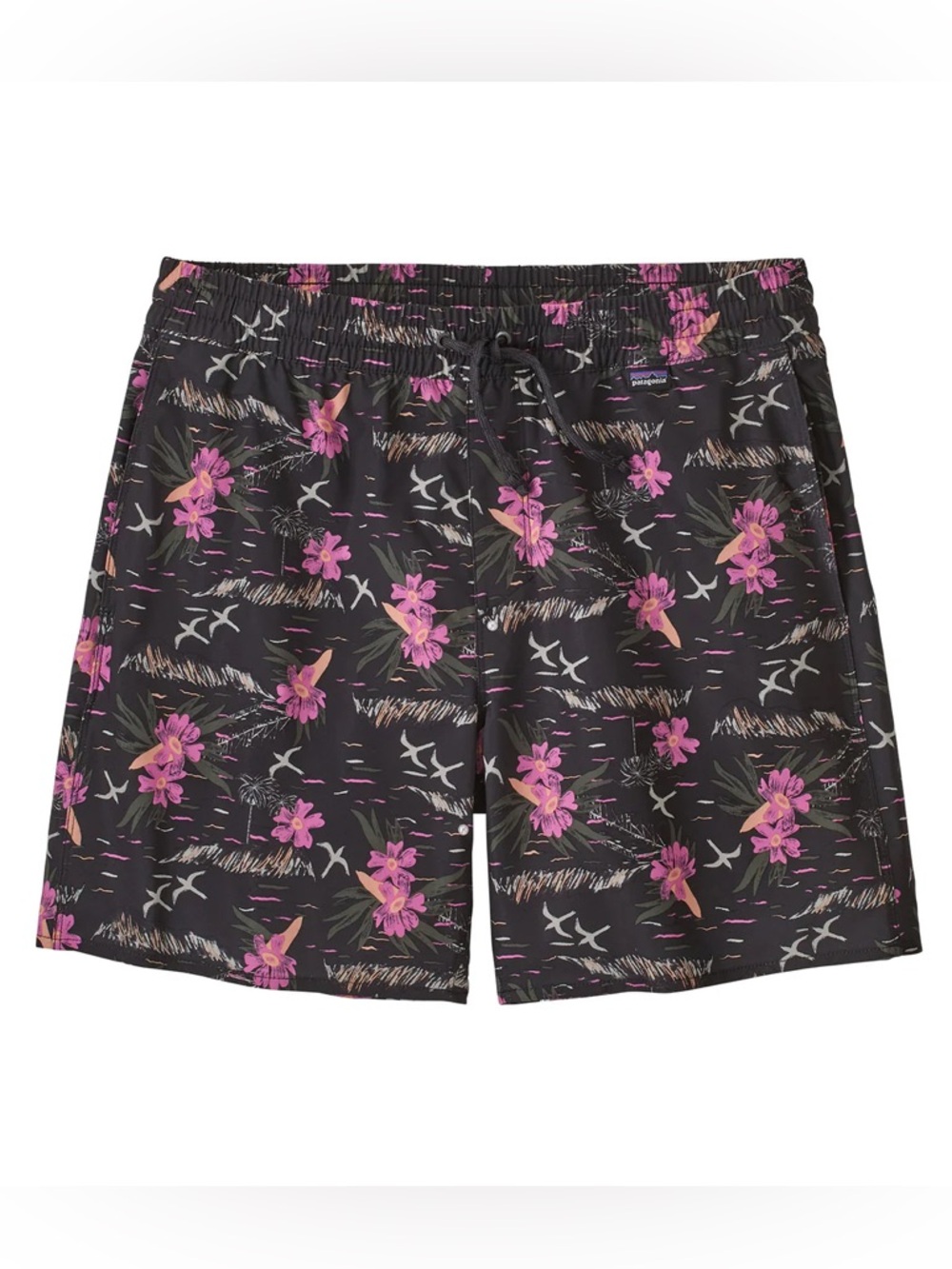 Patagonia Men's Hydropeak Volley Shorts - Black Mingo